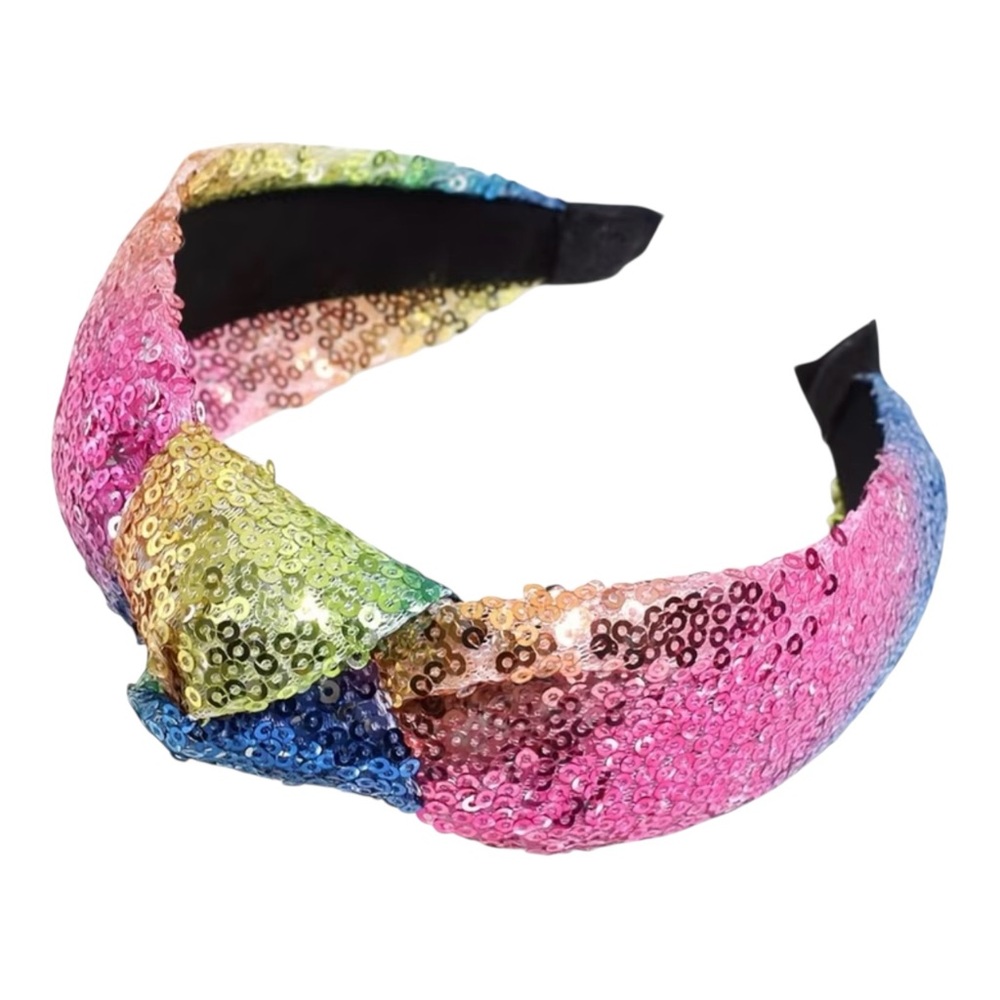 Multicolor Sequin Headband‎